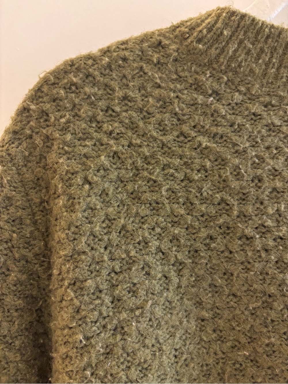 Balloon Sleeve Crewneck Sweater - Picture 3 of 6
